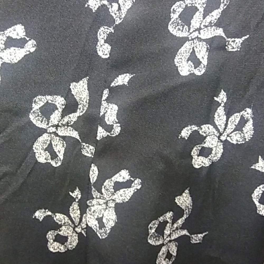 Black Novelty Bow Retro Style Slip Dress Gothic Punk Sexy Elegant Dark whimsical - Picture 8 of 10